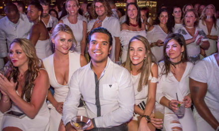 Guys With Ties White Party Fashion Show at 180 Skytop Lounge